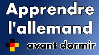 Apprendre lallemand avant dormir  9 heures avec musique relaxante [upl. by Washko]