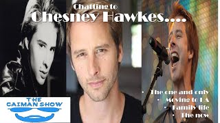 Chatting to Chesney Hawkes 2021  Chesney Hawkes interview  The Caiman Show  Episode 34 [upl. by Salinas]