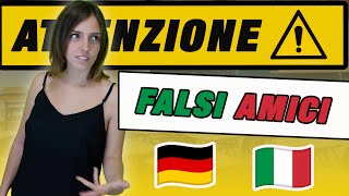 ATTENTO a questi FALSI AMICI  Italiano vs Tedesco  Impara il tedesco [upl. by Iramaj]