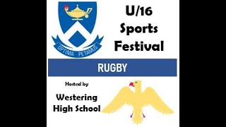 U16 Sports Festival Rugby  WHS vs Gelvan [upl. by Judie724]