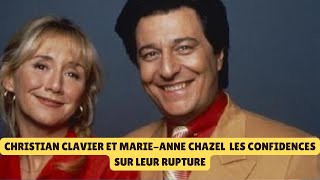 Christian Clavier et MarieAnne Chazel les confidences sur leur rupture [upl. by Oiralih909]