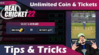 EP04 Real Cricket 22 Unlimited Coins amp Tickets II RC22 MasterClass [upl. by Romano159]