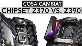 CHIPSET INTEL Z390 vs Z370  Cosa cambia [upl. by Odlopoel540]