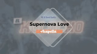 IVE amp David Guetta  Supernova Love Acapella [upl. by Medor817]