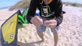 How to set up your kite and launch [upl. by Annaili722]