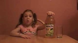 Eloras Welchs White Grape Juice Commercial [upl. by Ynnattirb]