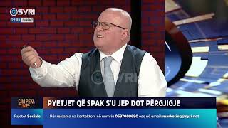 E rëndë Gjokutaj shan nga nëna në studio live me kë e ka Çim Peka ndërhyn [upl. by Ullund]