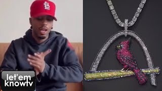 Metro Boomin’s Just Copped A New Diamond Chain From Eliantte💎💧💦 [upl. by Idnek]