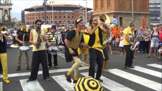 Always Drinking Marching Band  Smells Like Teen Spirit Barcelona Festes De La Mercè 23092012 [upl. by Seagrave]