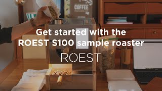 ROEST S100 sample roaster [upl. by Sydalg232]