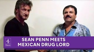 El Chapo Sean Penn interviews Mexican drug lord [upl. by Rebmit520]