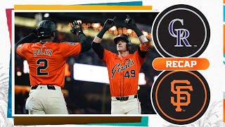 Rockies vs Giants Game Highlights 72624  MLB Highlights [upl. by Osnohpla]