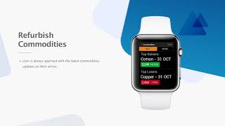 Money Control Smart Watch Application  Mobile App  Yudiz [upl. by Mateya]