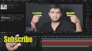 Ae27 Motion Tracking in Adobe After Effects in HINDI for Beginners [upl. by Adnihc]