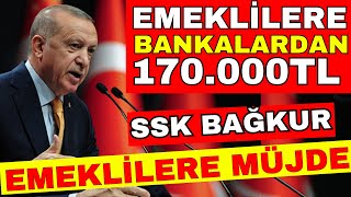 EMEKLÄ° 4A4B4C SSK BAÄKUR 170000TL Ã–DEME ALABÄ°LECEKLER KÄ°MLER NASIL ALACAK EMEKLÄ° HABER SON DAKÄ°KA [upl. by Darill]