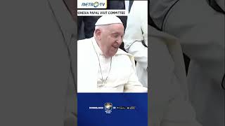 Paus Franciscus Misi Kemanusiaan dan Persaudaraan di Indonesia shorts [upl. by Krysta642]