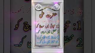 Hazrat Muhammad Ali Motivational Urdu Quotes hazrataliquotes [upl. by Derk]