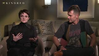 Gayle Rankin and Ryan Kwanten Interview Clip [upl. by Noimad759]