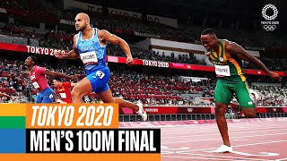 Mens 100m final 🏃‍♂️  Tokyo Replays [upl. by Zaragoza]