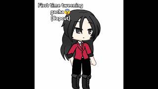 First time tweening gacha life 😭gacha gachaclub tweening animation capcut edit [upl. by Caasi]