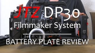 JTZ DP30 C5 ccUPS Battery Plate  uninterrupted power  Filmmaker System REVIEW [upl. by Lindell522]