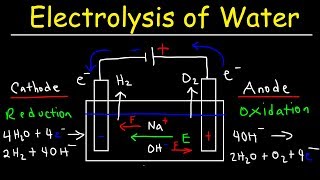 Electrolysis of Water  Electrochemistry [upl. by Hesketh]