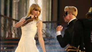 Taylor Swift  I Knew You Were Trouble Live on American Music Awards HD [upl. by Hen]