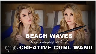 GHD CURVE creative curl wand Review and first impressions [upl. by Salahcin53]