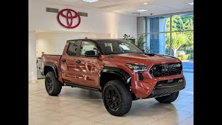 2024 Toyota Tacoma TRD Pro Hybrid 4x4 RARE Terra exterior with Jet Black Pro interior every option [upl. by Hewitt718]