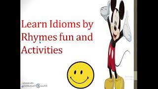 Idioms for children easy Idioms [upl. by Rinum]