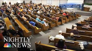 2 Killed Including Suspect In Texas Church Shooting  NBC Nightly News [upl. by Sayed]