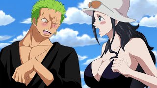 Zoro reveals why he gets shy in the presence of Nico Robin in One Piece [upl. by Alig]