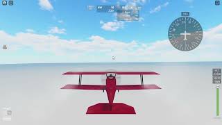 Roblox Aerobatic Flying Instrument Approach sort of turn on CC for commentary [upl. by Autumn]