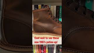 Red Wing Heritage Boots  1907  Classic Moc Toe  Copper Rough and Tough Leather [upl. by Innig]