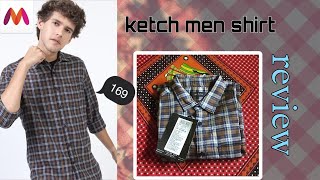 KETCH Men Casual Shirt Review  Ketch Shirt For Men [upl. by Naujuj]