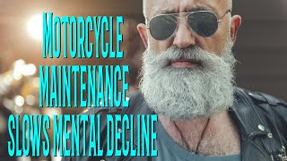 Too old to maintain Your Motorcycle OLD AGE and the Art of motorcycle maintenance [upl. by Minor]