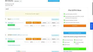 ClearTax GST Product Walkthrough  Multimonth 2A [upl. by Eilhsa]