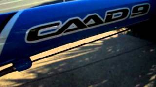 CAAD 9 CANNONDALE wmv [upl. by Assanav514]