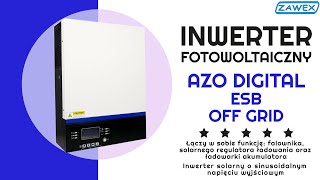 Inwerter fotowoltaiczny AZO Digital ESB OFF GRID – sklepFalownikipl [upl. by Meingolda132]