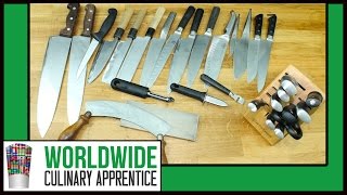 Learn Basic Knife Skills How to Hold amp Use a Cooking Knife [upl. by Airbma]