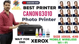 Best 👉 Printer New Canon G3010 New Unboxing installation Full Setup WiFi Settings HeadcanonResets [upl. by Goldenberg]