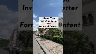 Visa Invitation Letter  Format Content and More canadavisa canadaimmigration usavisa [upl. by Alex125]