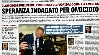 Rassegna stampa 23 novembre 2023 Quotidiani nazionali italiani Prime pagine dei giornali di oggi [upl. by Thenna]