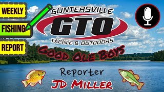 Weekly Fishing Report with JD Miller [upl. by Noraf568]