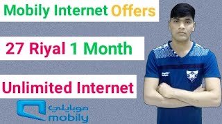 Mobily Internet Offer Social Media  Unlimited Internet Offers Mobily  Mobily Internet Packages New [upl. by Gally]