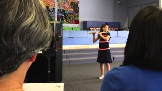 Telemann Minuet Flute [upl. by Nereen]