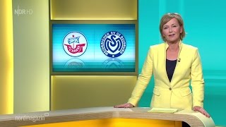 Hansa Rostock gegen MSV Duisburg  31 Spieltag 1617  Nordmagazin [upl. by Gnoy]