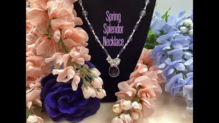 Spring Splendor Necklace tutorial [upl. by Michey]