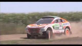 Parigi  DAKAR 2009  Carlos Sainz [upl. by Nnylhtak]