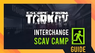 Scav Camp Exfil Location  Tarkov Interchange Guide [upl. by Gaughan622]